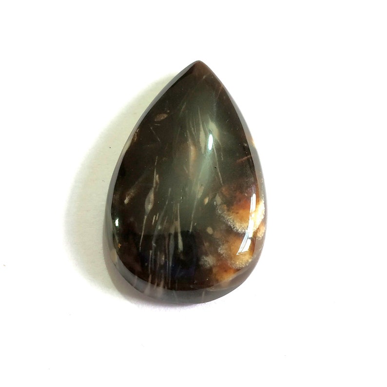 Bat Cave Jasper Pear Cabochon Healing ... Natural Designer Cabochon Bat cave Jasper Smooth Cabochon 30x18x5 MM