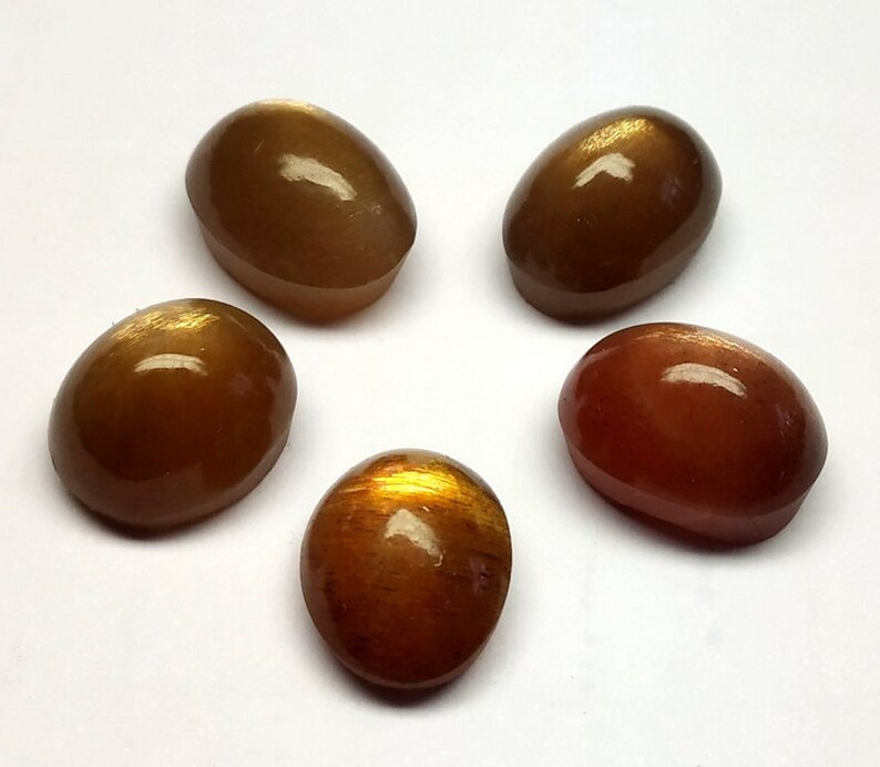 Loose Cabochon. 5 Psc Natural Designer Grey Sun Stone Cabochon,Size 13x10 to 11x9 MM,31 Cts Grey Sunstone Oval Cabochon Gemstone Lot