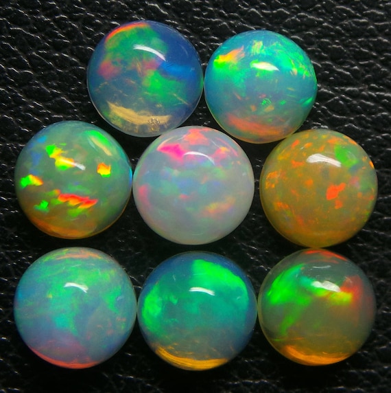 Opale éthiopienne naturelle ronde Cabochon, Welo opale, opale, opale, bijoux Opale, opale Lot 9 x 9 MM feu flamboyant, lâche Gemstone.AAA+++ 66cef0 Opale éthiopienne naturelle ronde Cabochon, Welo opale, opale, opale, bijoux Opale, opale Lot 9 x 9 MM feu flamboyant, lâche Gemstone.AAA+++ 66cef0
