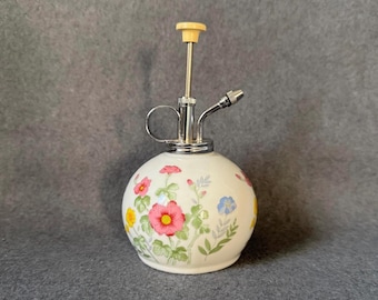 Rare Takahashi San Francisco Vintage Ceramic Perfume Bottle Atomizer, MCM Japan Porcelain Scent Bottle, Mid Century Dressing Table Decor