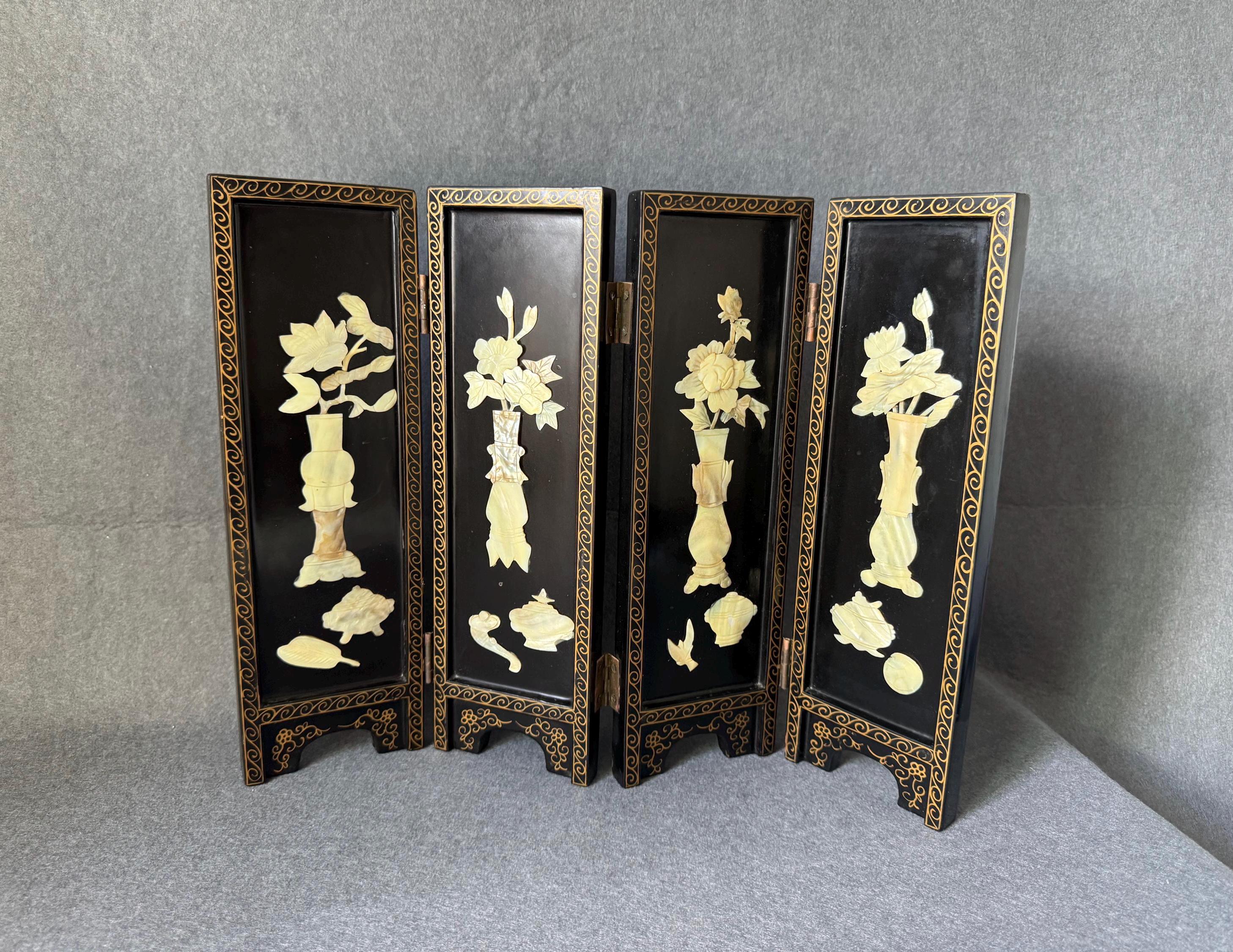 老舗DECORATIVE CRAFTS アートデコ ゴールド屏風 パーテーション Amazon.com: HongFengtang Japanese Decorative Folding Screens