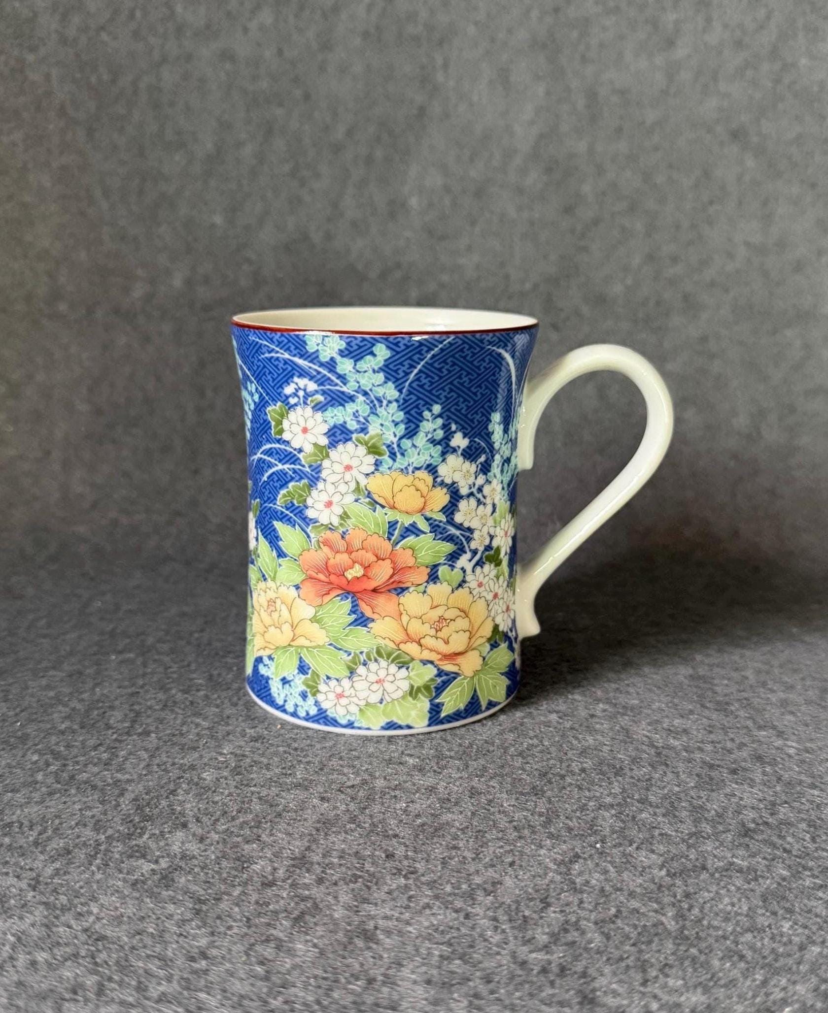 Lot De 4 Tasses à Oiseaux Takahashi San Francisco 3D – Vintage Japon – Boîte D'origine