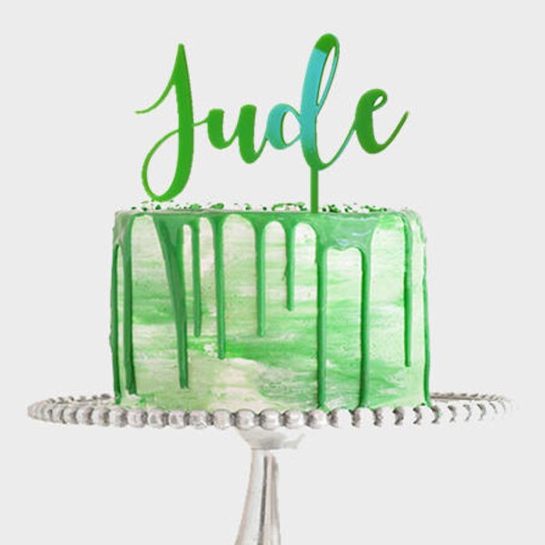 Personalised Name Cake Topper