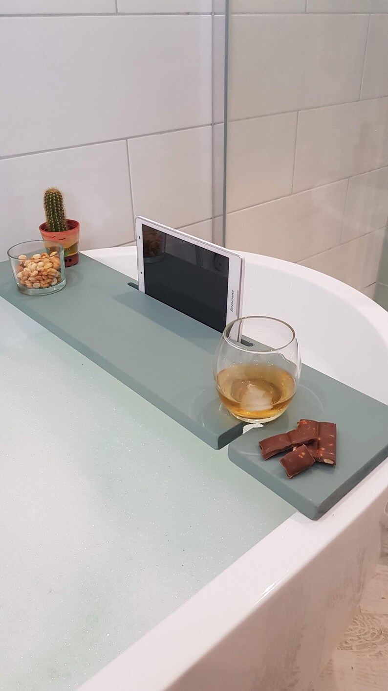 Wooden Bath Rack Solid Wood Wide Bath Board Bath Tray Bathtub Etsy