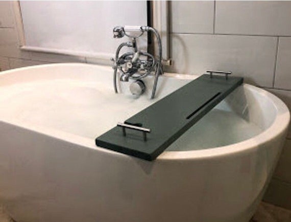 Grey Bath Rack