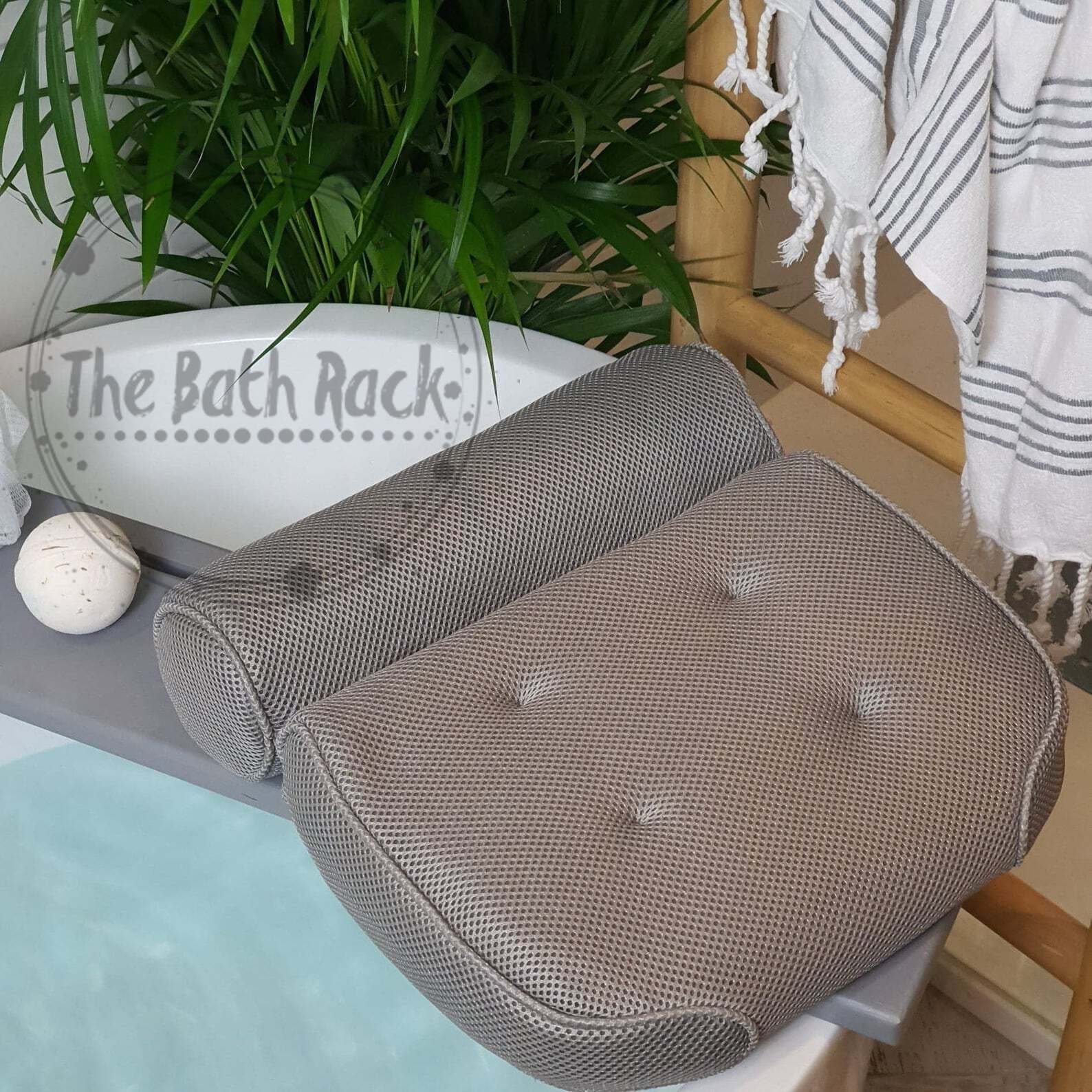 Wooden Grey Marble Effect Bath Rack Caddy Bath Tray Bath Board Etsy