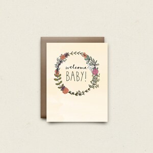 Welkom Baby kaart