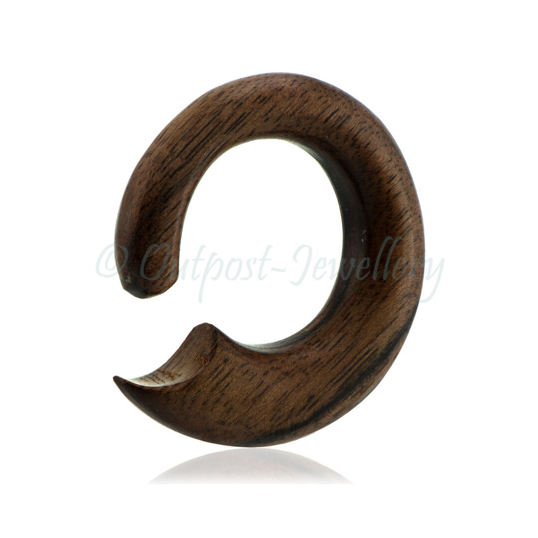 Holz Taper & Septum Hänger - Organischer Schmuck Aus Echtholz