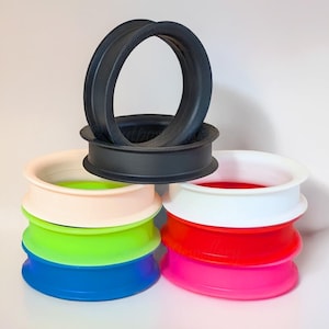 Giant silicone tunnel ear flesh plug soft stretcher very large gauge big size 24mm 26mm 28mm 32mm 34mm 36mm 38mm 40mm 42mm 44mm 46mm to 50mm