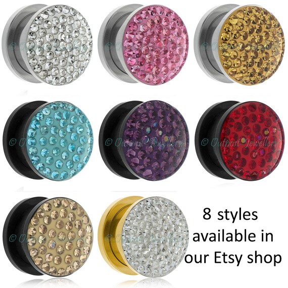 Argento Flesh Tunnel Con Argento Cristallo, 14.90 CHF - Foto 12