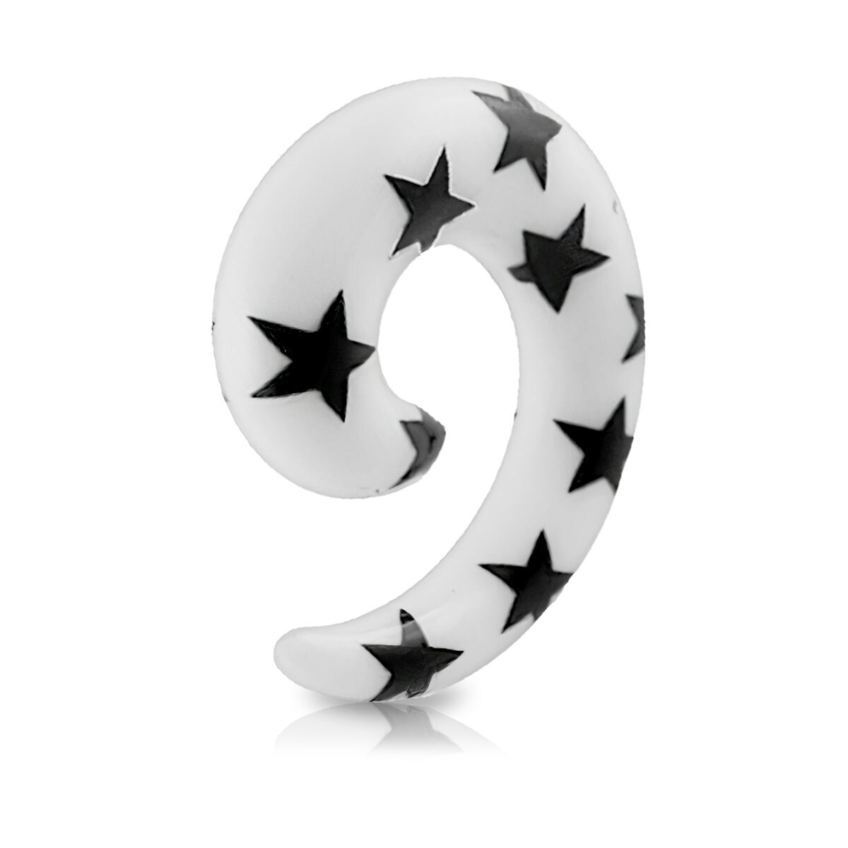 6 Pezzi Dilatatori Per Orecchi A Chiocciola - Kit Allungamento Lobi 1-10mm In Acrilico Ipoallergenico - Foto 8