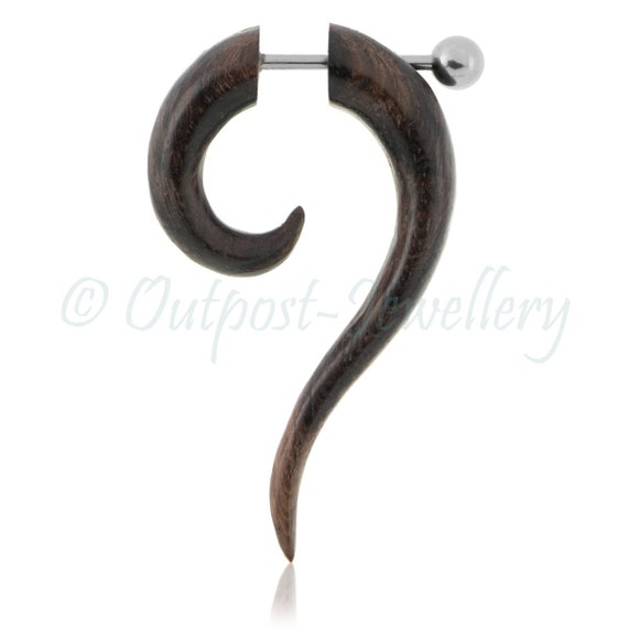 316L Surgical Steel Ear Hook Stretcher Claw Angel Wing 316L Surgical Steel Ear Hook Stretcher Claw Angel Wing