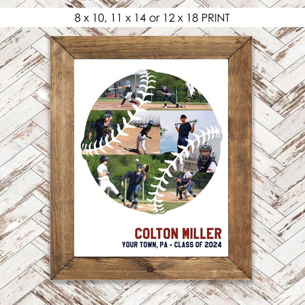 Baseball Senior Night Poster Etsy