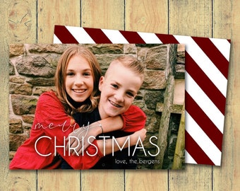 Photo Christmas Card | Customized Christmas Card | Printable Christmas Card | Simple Christmas Card | Personalized Christmas Card 2020