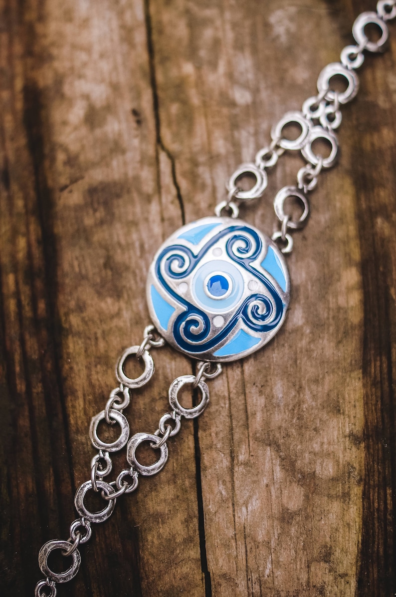 Native ethnic jewelry jewelry wife Ethnic bracelet Boho bracelet Blue aqua Handmade bracelet Silvered bracelet Nautical women bracelet