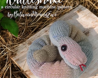 Skallerorm - Sentro/Addi rundstickmaskinsmönster PDF