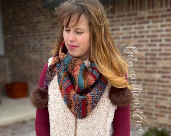 Bo-ho Triangle Scarf - Dakota