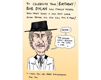 Bob Dylan Birthday Card!!!