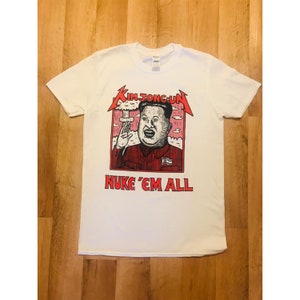 Kim Jong Un - Nuke 'Em All Metallica T-Shirt