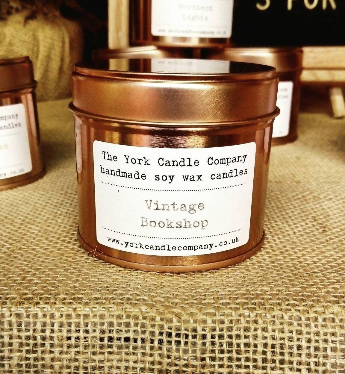 Candle Book Candle Library Scented Candle Etsy