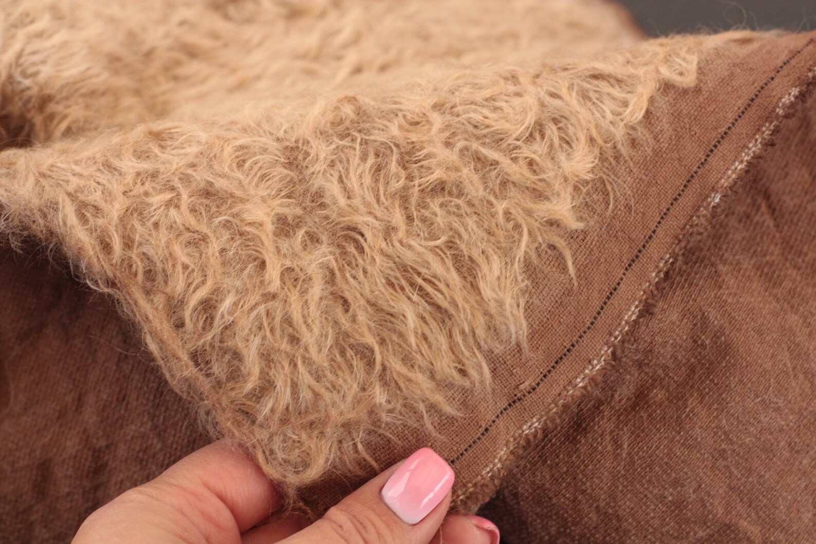 Mohair Fabric Hand dyed Mohair for Teddy Bear making German Etsy