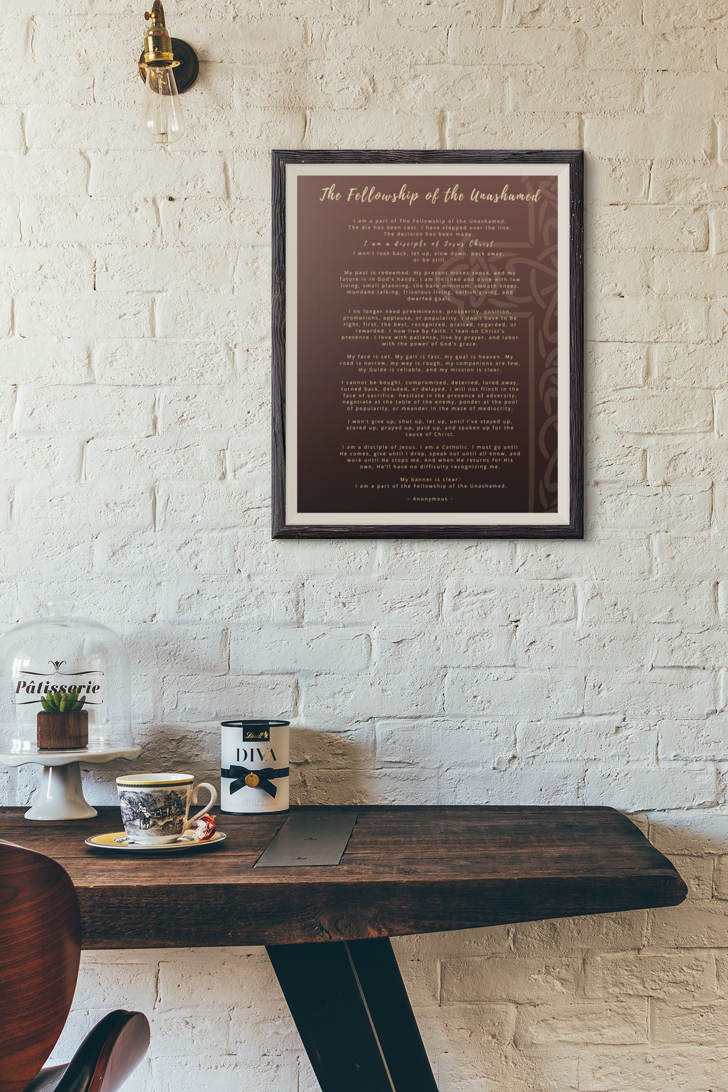 The Fellowship of the Unashamed Bible Based Printable for Etsy