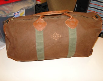 ll bean canvas duffle