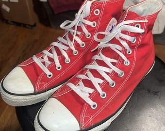 Vintage Converse Chuck Taylor MADE IN USA Sz Sz 9 Men - Etsy