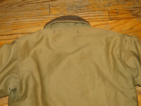 Vintage Original US Navy USN N-1 Deck Jacket Line… - image 10