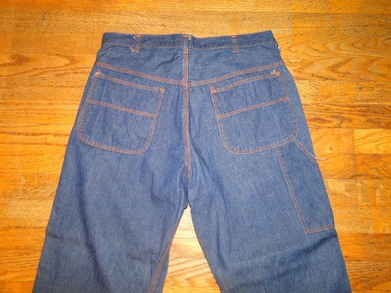 VINTAGE Wrangler Denim Jeans Engineer work pant D… - image 6