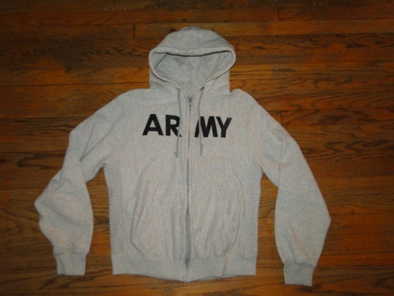 Gray army hotsell hoodie