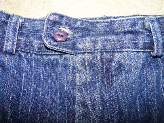 VINTAGE Hunters Run Denim Jeans womens 80s Sz 28x… - image 3