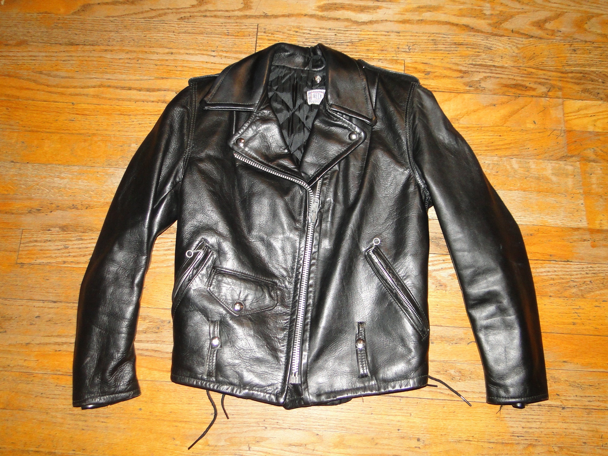 Beck Leather Jacket   Etsy