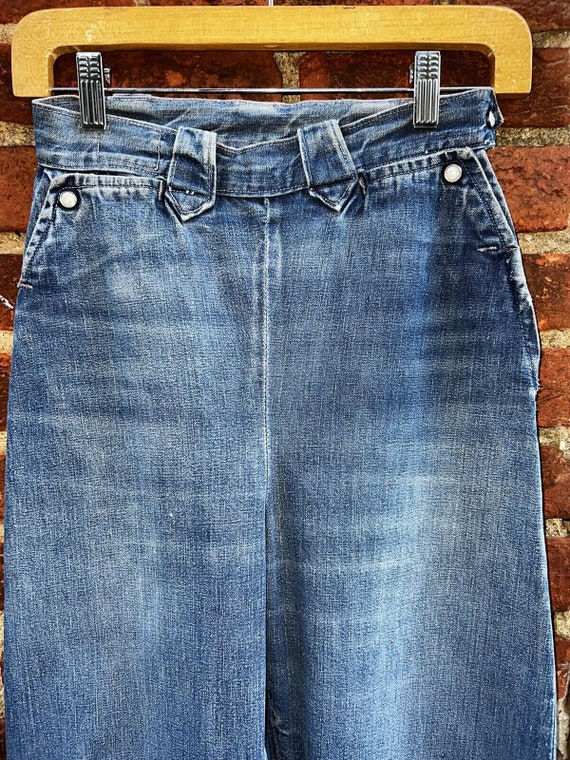 Vintage Levi’s Denim Family lady Denim Jeans 50s … - image 3