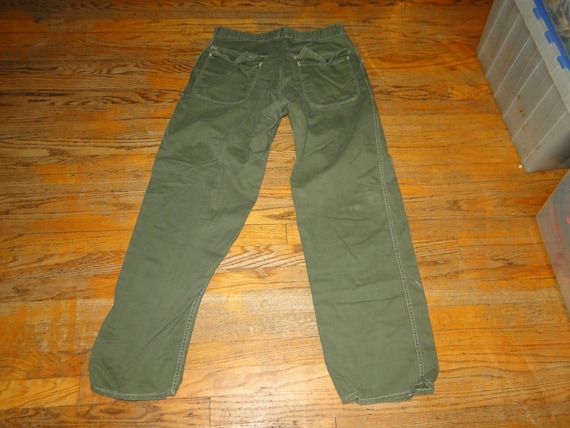 Vintage US ARMY US Militaria pant buntton fly13 s… - image 7