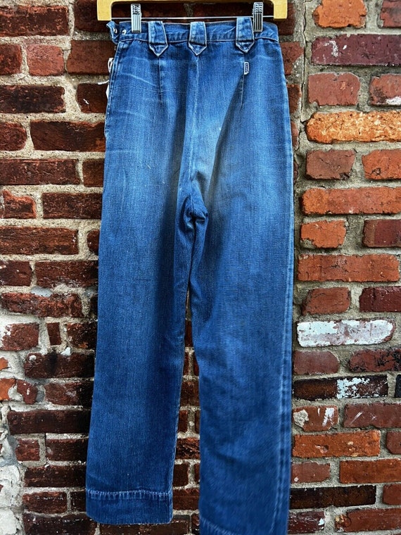 Vintage Levi’s Denim Family lady Denim Jeans 50s … - image 7