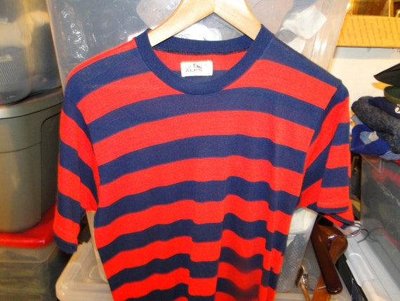 Vintage Original 1960's Bold Striped T-shirt Rocka