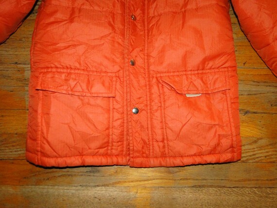 Vintage 60s 70s nylon out doo Jacket Puffer Sz 16… - image 2