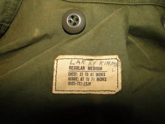 Vintage 1967 Field Jacket M 65 Cold Weather og -1… - image 10