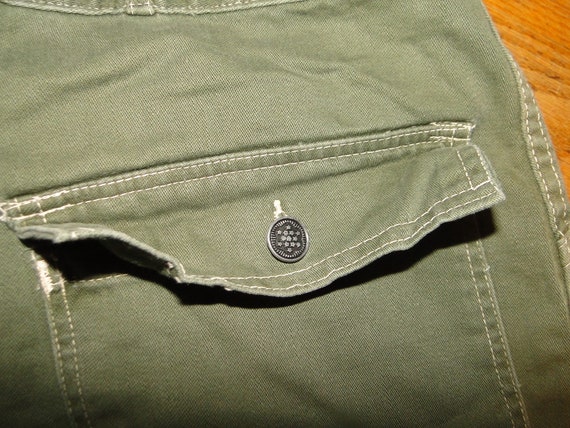 Vintage US ARMY US Militaria pant buntton fly13 s… - image 8