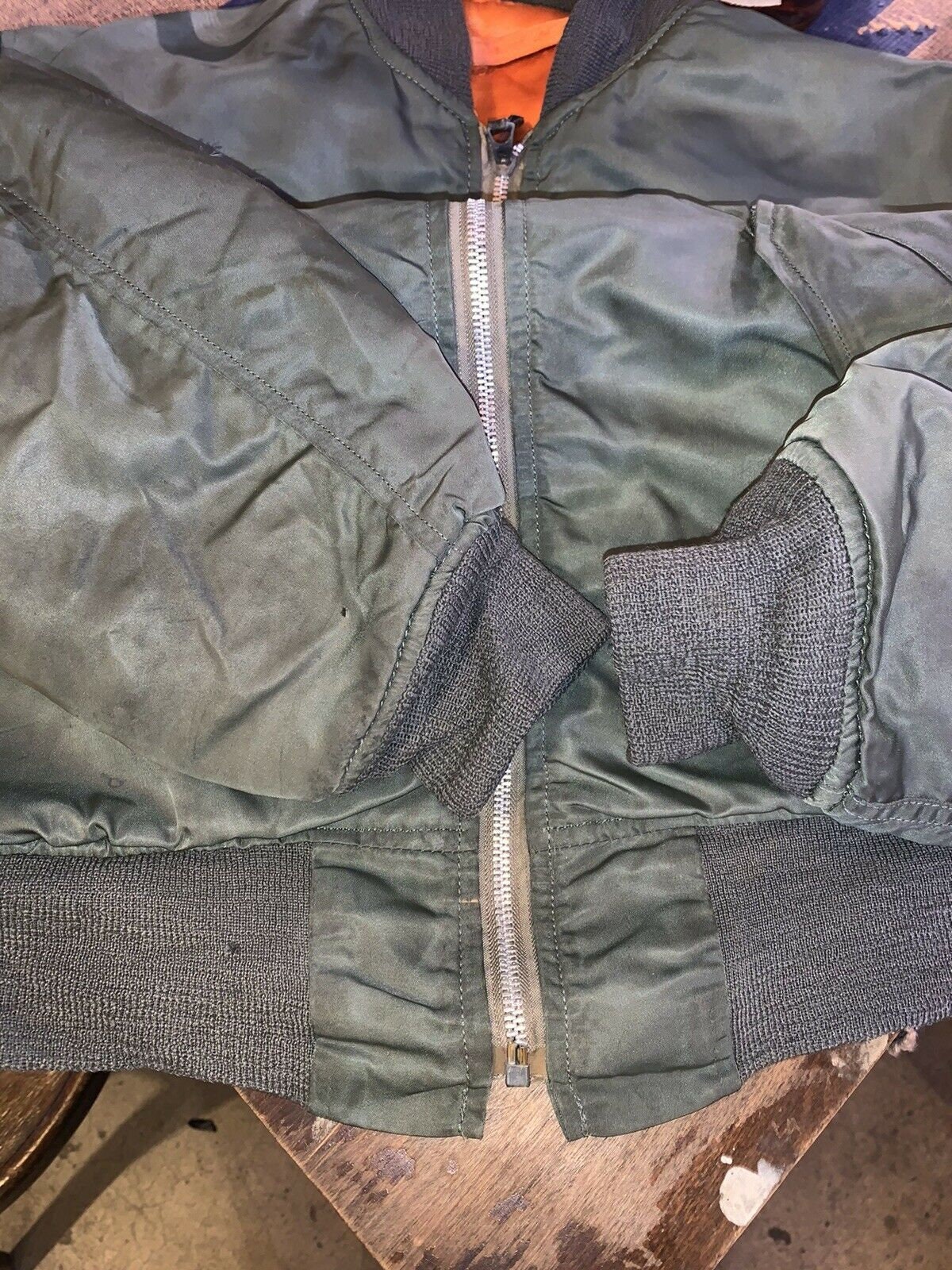 ★USエアフォース VINTAGE L-2B★ 60s 60年代 アメリカ軍 米軍 エアフォース MA-1 ミリタリー