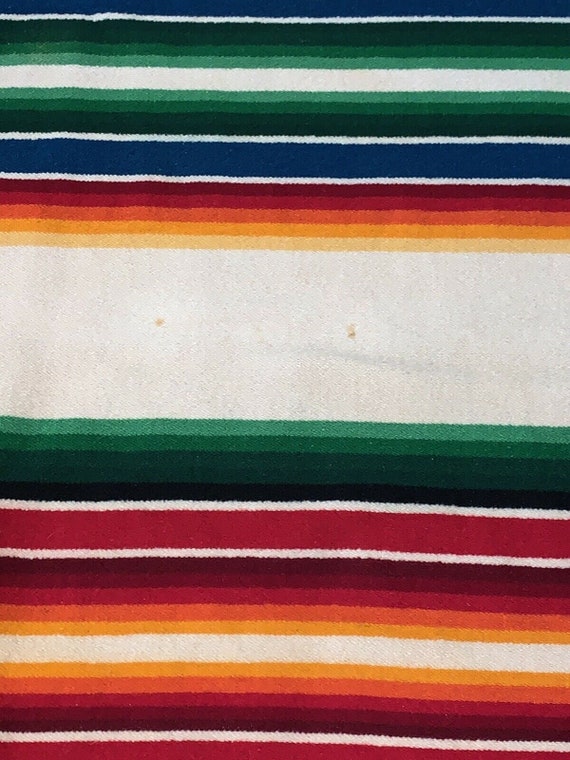Vintage Early Pendleton Beaver State Wool Blanket Southwest
