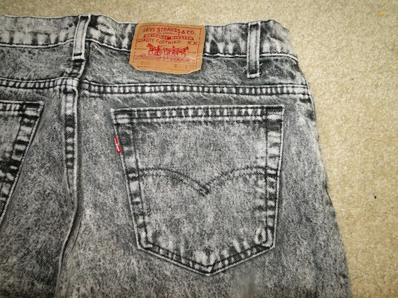 levi's washed black jeans