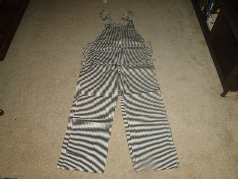 36x30 Vintage DEE CEE Dead Stock denim Sanforized Overalls size