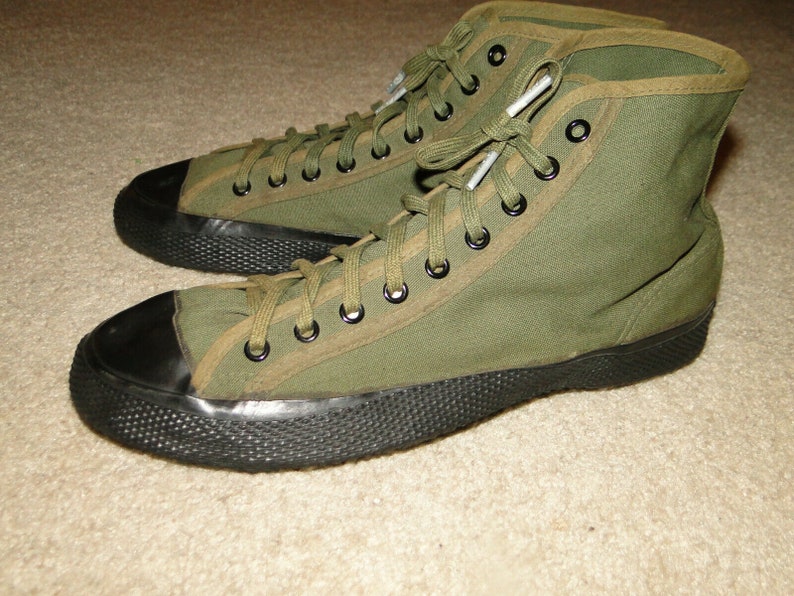Vintage USMC us military shoes Sneaker WWII SZ 8 image 1