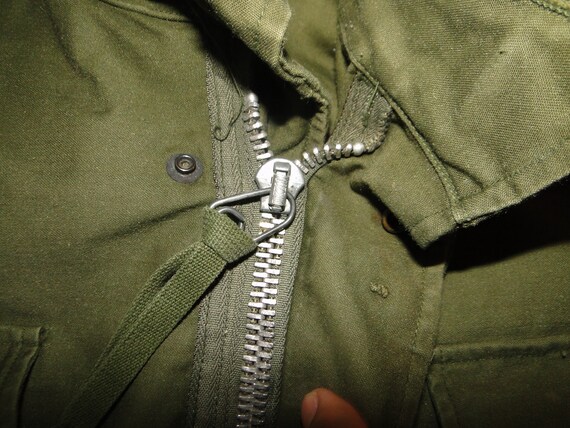 Vintage 1967 Field Jacket M 65 Cold Weather og -1… - image 4