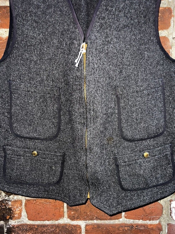 Vintage Wool Vest Woolrich Sz 40 - image 6