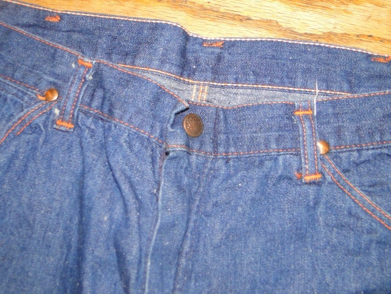 VINTAGE Wrangler Denim Jeans Engineer work pant D… - image 3