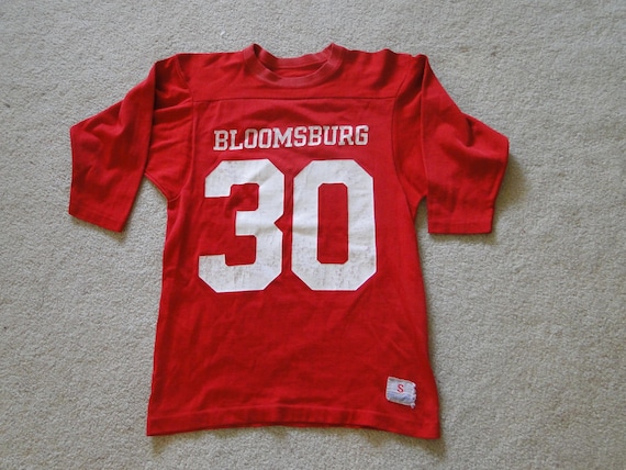 VINTAGE T shirt champion JERSEY bloomsburg 70s Sz.