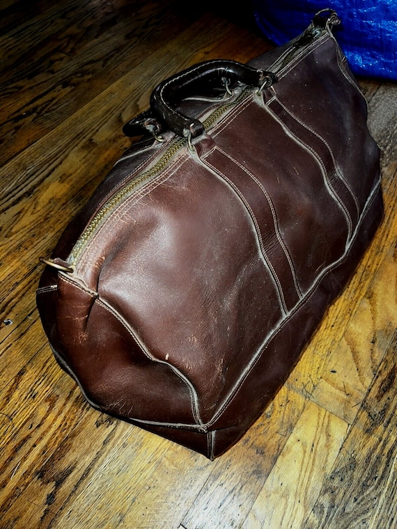 Vintage L.L.bean Letter BAG Duffle Gym Bag